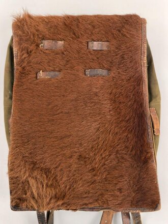 Tornister Wehrmacht datiert 1939, gebraucht, repariert