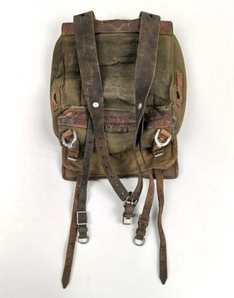 Tornister Wehrmacht datiert 1939, gebraucht, repariert