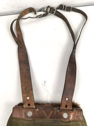 Tornister Wehrmacht datiert 1939, gebraucht, repariert