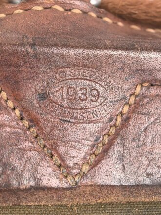 Tornister Wehrmacht datiert 1939, gebraucht, repariert