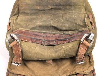 Tornister Wehrmacht datiert 1939, gebraucht, repariert