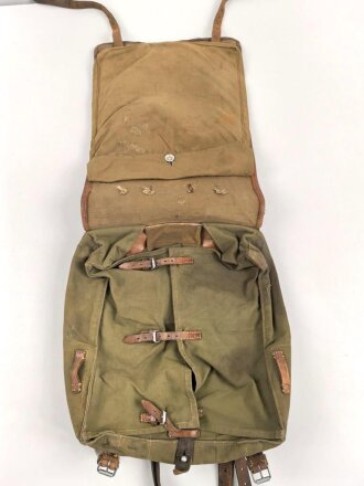 Tornister Wehrmacht datiert 1939, gebraucht, repariert