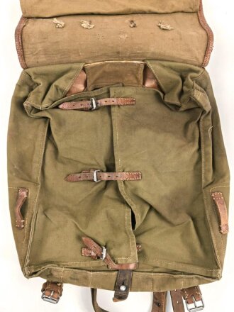 Tornister Wehrmacht datiert 1939, gebraucht, repariert