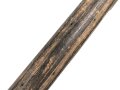 Antike Spitze für eine Stangenwaffe. Holz, etwa 35 x 35mm, auf 59,5cm gekürzt