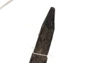Antike Spitze für eine Stangenwaffe. Holz, etwa 35 x 35mm, auf 59,5cm gekürzt