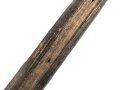 Antike Spitze für eine Stangenwaffe. Holz, etwa 35 x 35mm, auf 59,5cm gekürzt