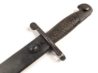 Spanien, Seitengewehr Modell 1941, gebraucht, ungereinigt