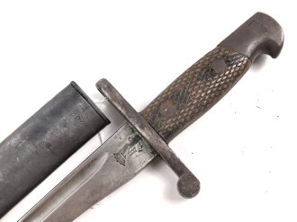 Spanien, Seitengewehr Modell 1941, gebraucht, ungereinigt