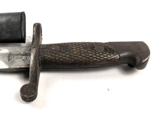 Spanien, Seitengewehr Modell 1941, gebraucht, ungereinigt