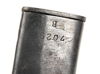 Spanien, Seitengewehr Modell 1941, gebraucht, ungereinigt