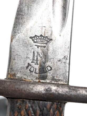 Spanien, Seitengewehr Modell 1941, gebraucht, ungereinigt