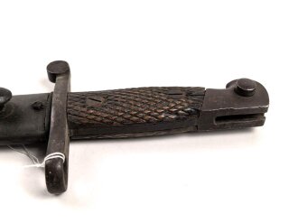 Spanien, Seitengewehr Modell 1941, gebraucht, ungereinigt