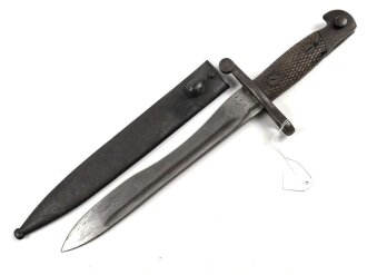 Spanien, Seitengewehr Modell 1941, gebraucht, ungereinigt