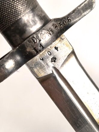 Schweden, Seitengewehr Modell 1896, gebraucht