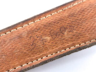 Tschechoslowakei, Bajonett Bodak VZ 1958 in Lederscheide. Gebraucht