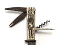 Deutschland nach 1945, jagdliches Messer, wohl für einen Jungen. Ungereinigtes Stück