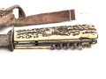 Deutschland nach 1945, jagdliches Messer, wohl für einen Jungen. Ungereinigtes Stück
