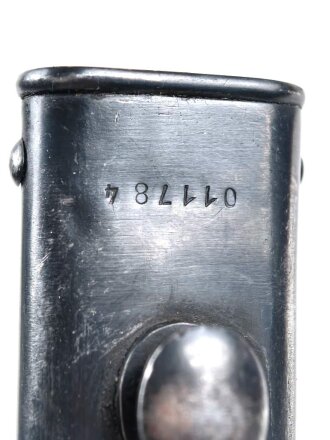 Argentinien, Seitengewehr  Modell 1909, für Mauser Gewehr M 1909 . Guter Zustand, Nummerngleiches Stück