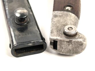 Argentinien, Seitengewehr  Modell 1909, für Mauser Gewehr M 1909 . Guter Zustand, Nummerngleiches Stück