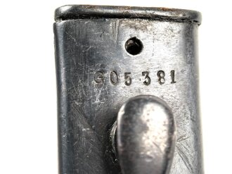 Argentinien, Faschinenmesser Modell 1909, nummerngleiches Stück