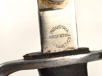 Argentinien, Faschinenmesser Modell 1909, nummerngleiches Stück