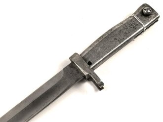 1. Weltkrieg Aushilfsseitengewehr. Gereinigtes Stück, ohne Scheide