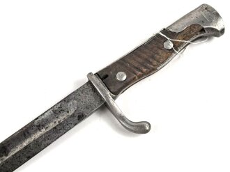 1. Weltkrieg , Seitengewehr Modell 1898 / 05. Bayrische...