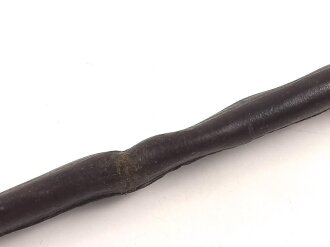 1. Weltkrieg , Scheide für Seitengewehr 98 lang. Leder trocken, auf 52cm geschrumpft