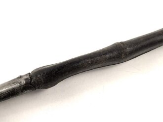 1. Weltkrieg , Scheide für Seitengewehr 98 lang. Leder trocken, auf 52cm geschrumpft