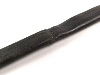 1. Weltkrieg , Scheide für Seitengewehr 98 lang. Leder trocken, auf 52cm geschrumpft