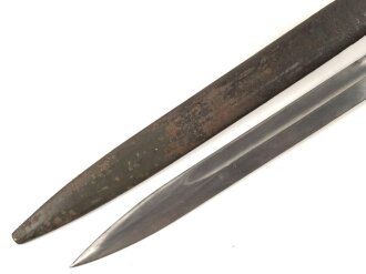 1. Weltkrieg Aushilfsseitengewehr. Gereinigtes Stück