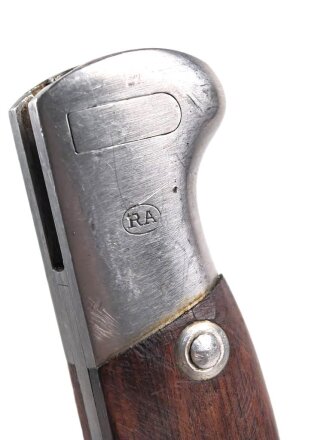 Argentinien, Seitengewehr  Modell 1909, für Mauser Gewehr M 1909 . Guter Zustand, Nummerngleiches Stück