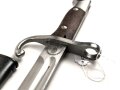 Argentinien, Seitengewehr  Modell 1909, für Mauser Gewehr M 1909 . Guter Zustand, Nummerngleiches Stück