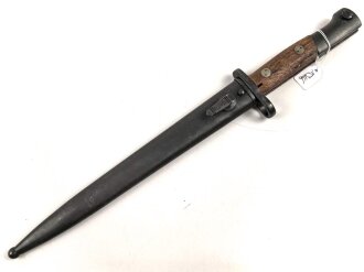 Jugoslawien Seitengewehr Messerbajonett Mauser 24/44,...
