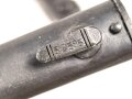 Jugoslawien Seitengewehr Messerbajonett Mauser 24/44, nummerngleiches Stück in gutem Zustand