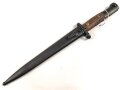 Jugoslawien Seitengewehr Messerbajonett Mauser 24/44, nummerngleiches Stück in gutem Zustand