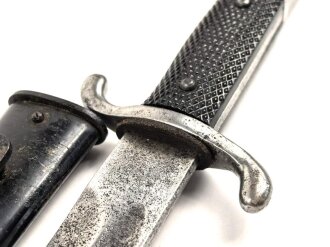 Feuerwehr III.Reich, Extraseitengewehr, nicht aufpflanzbar. Scheide Originallack