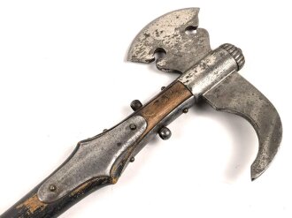 Feuerwehr, Ehrenbeil / Paradebeil. Wohl 1920iger Jahre, Gesamtlänge 43cm