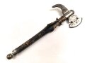 Feuerwehr, Ehrenbeil / Paradebeil. Wohl 1920iger Jahre, Gesamtlänge 43cm