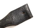 Lackleder Koppelschuh zum Extraseitengewehr KS98 der Wehrmacht.
