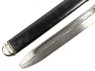 Deutsches Rotes Kreuz III.Reich, Hauer für Mannschaften und Unteroffiziere. Enrnazifiziert, Scheide überlackiert