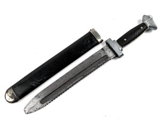 Deutsches Rotes Kreuz III.Reich, Hauer für Mannschaften und Unteroffiziere. Enrnazifiziert, Scheide überlackiert