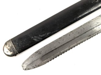 Deutsches Rotes Kreuz III.Reich, Hauer für Mannschaften und Unteroffiziere. Enrnazifiziert, Scheide überlackiert