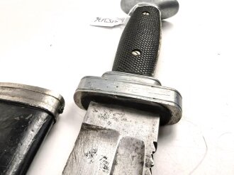 Deutsches Rotes Kreuz III.Reich, Hauer für Mannschaften und Unteroffiziere. Enrnazifiziert, Scheide überlackiert