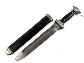 Deutsches Rotes Kreuz III.Reich, Hauer für Mannschaften und Unteroffiziere. Enrnazifiziert, Scheide überlackiert