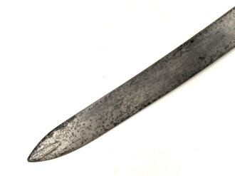 Preussen Kaiserreich, Faschinenmesser Modell 1864 U/M, Kammerstück, Klinge wackelt minimal