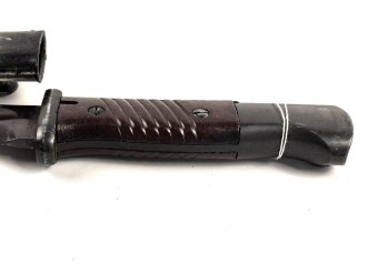 Seitengewehr M84/98 für k98 der Wehrmacht. Gebrauchtes Stück in gutem Gesamtzustand