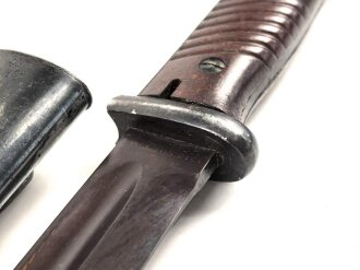 Seitengewehr M84/98 für k98 der Wehrmacht. Gebrauchtes Stück in gutem Gesamtzustand