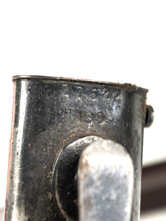 Seitengewehr M84/98 für k98 der Wehrmacht. Gebrauchtes Stück in gutem Gesamtzustand