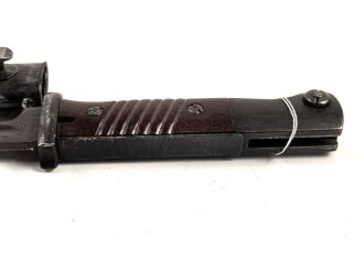 Seitengewehr M84/98 für k98 der Wehrmacht. Gebrauchtes Stück in gutem Gesamtzustand